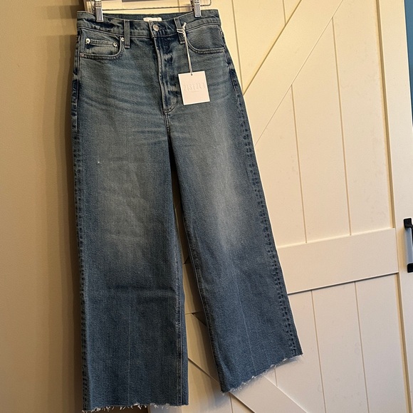 pistola Denim - Pistola Denim high rise ultra Wide-Leg Jeans in Classic Blue